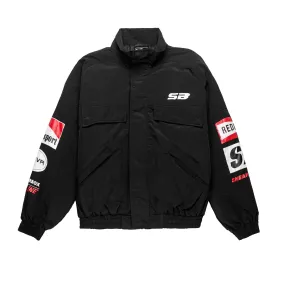 Sneakerbox 'REDLINE' Bomber Jacket Black