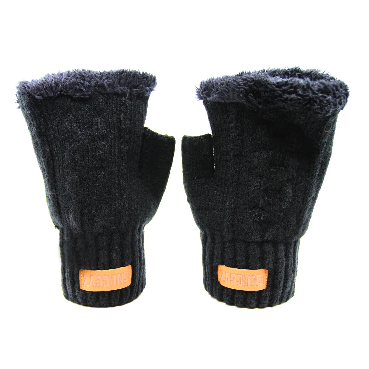 Snuggyz® Ultra Plush Fingerless Gloves