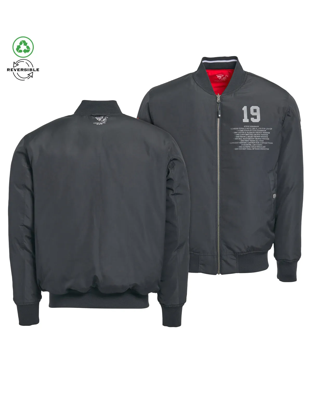 Steve Yzerman Reversible Bomber