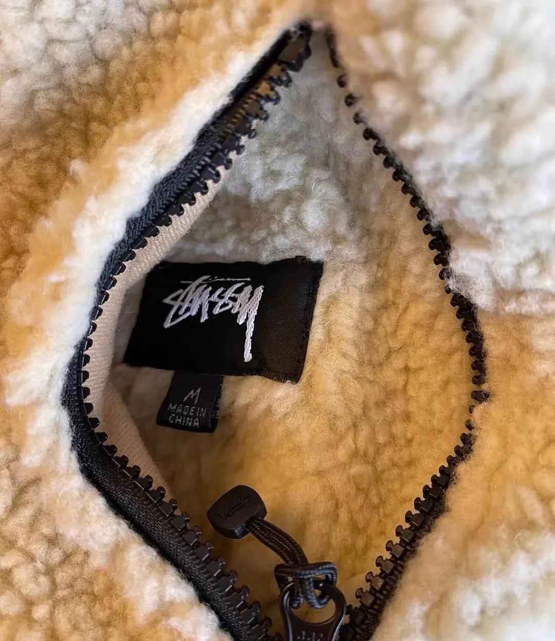 Stussy 8ball Sherpa Reversible Jacket || WEIRDPLANET ||