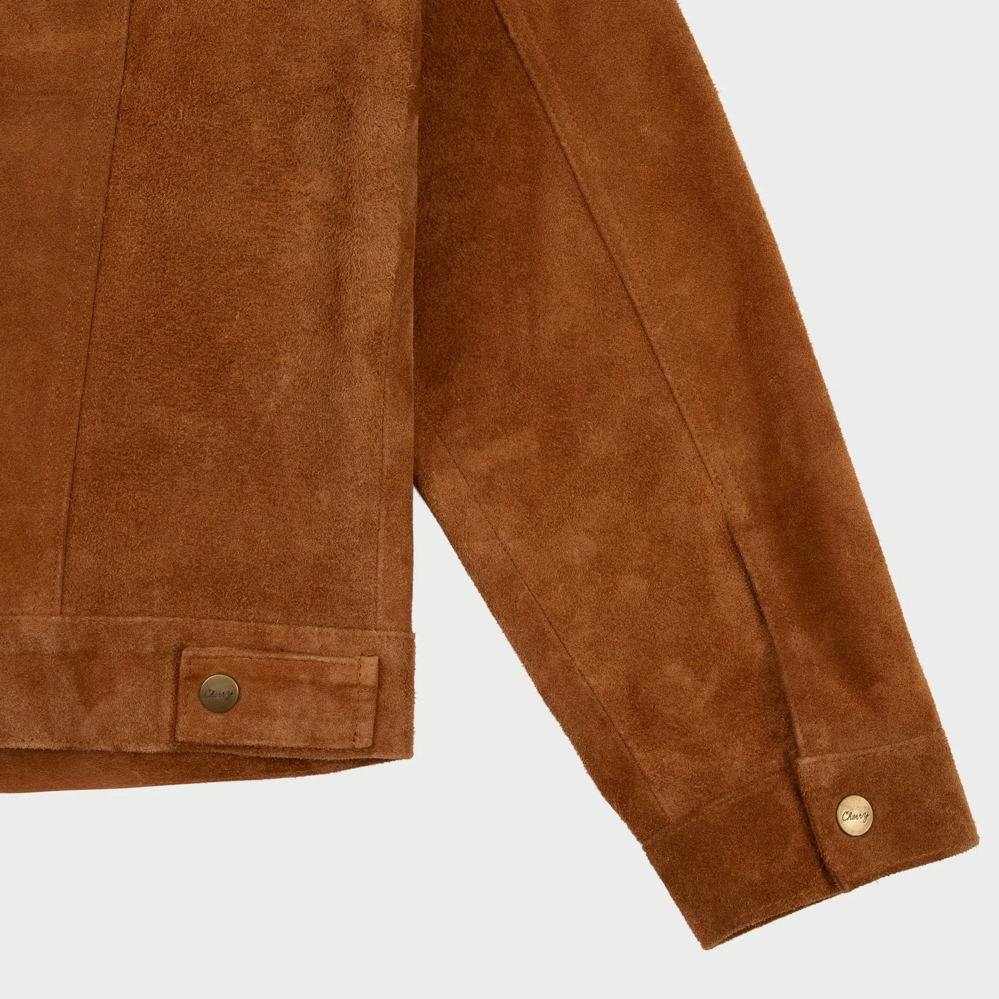 Suede Rancher Jacket (Cigar)