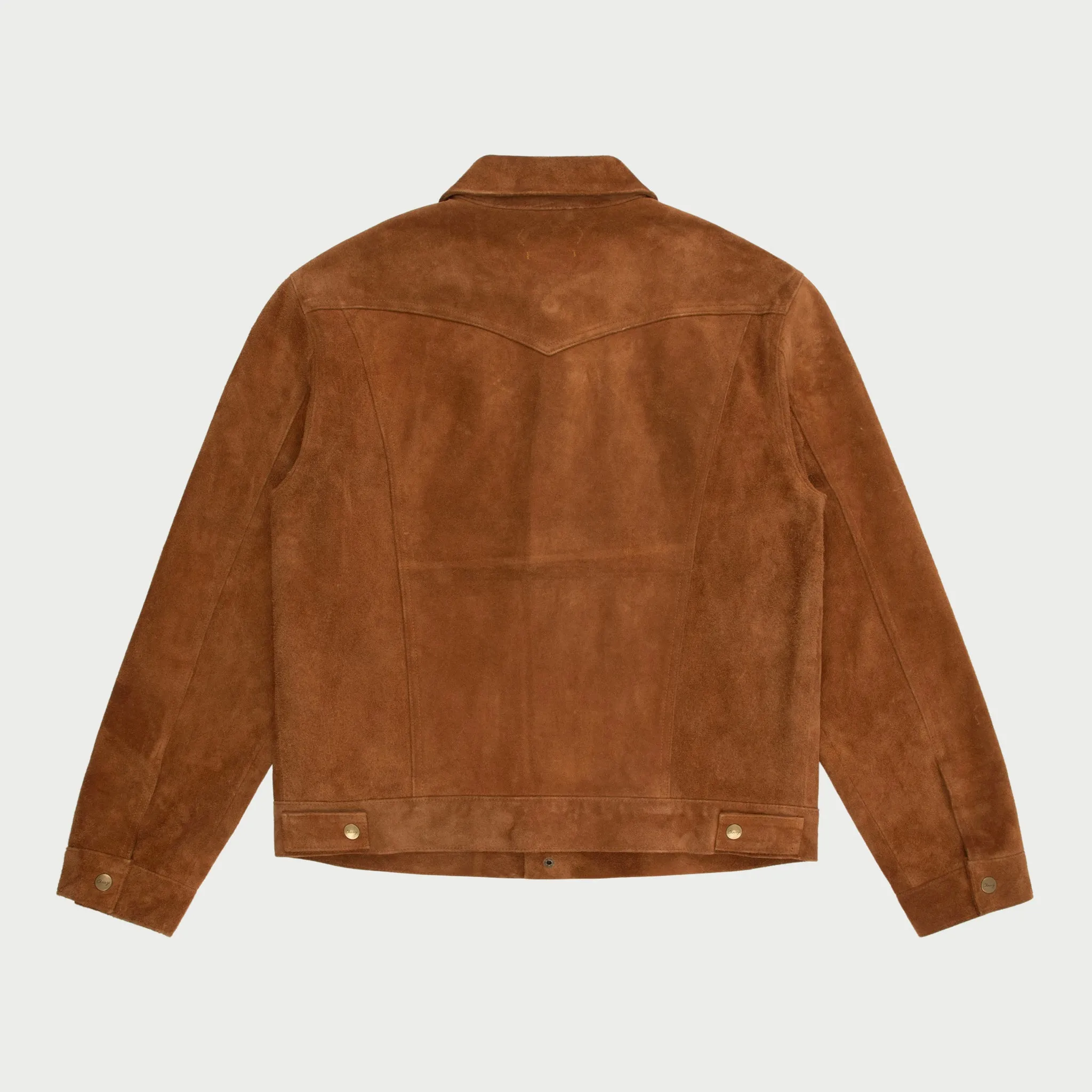 Suede Rancher Jacket (Cigar)