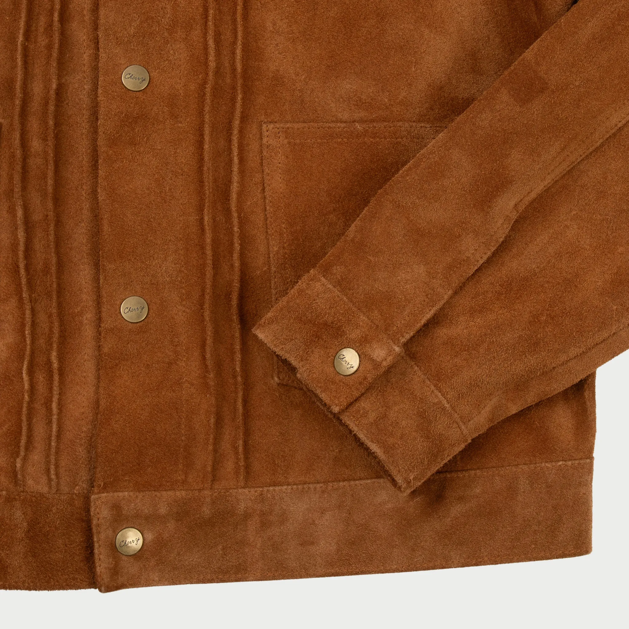 Suede Rancher Jacket (Cigar)