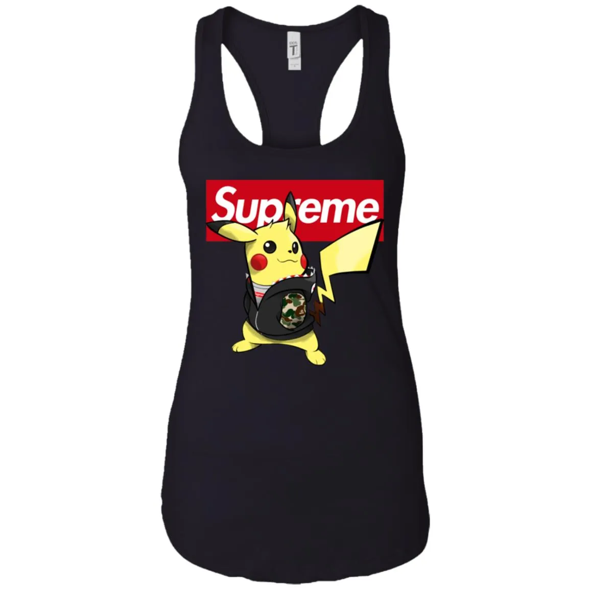 Supreme Pikachu T-shirt Women Tank Top