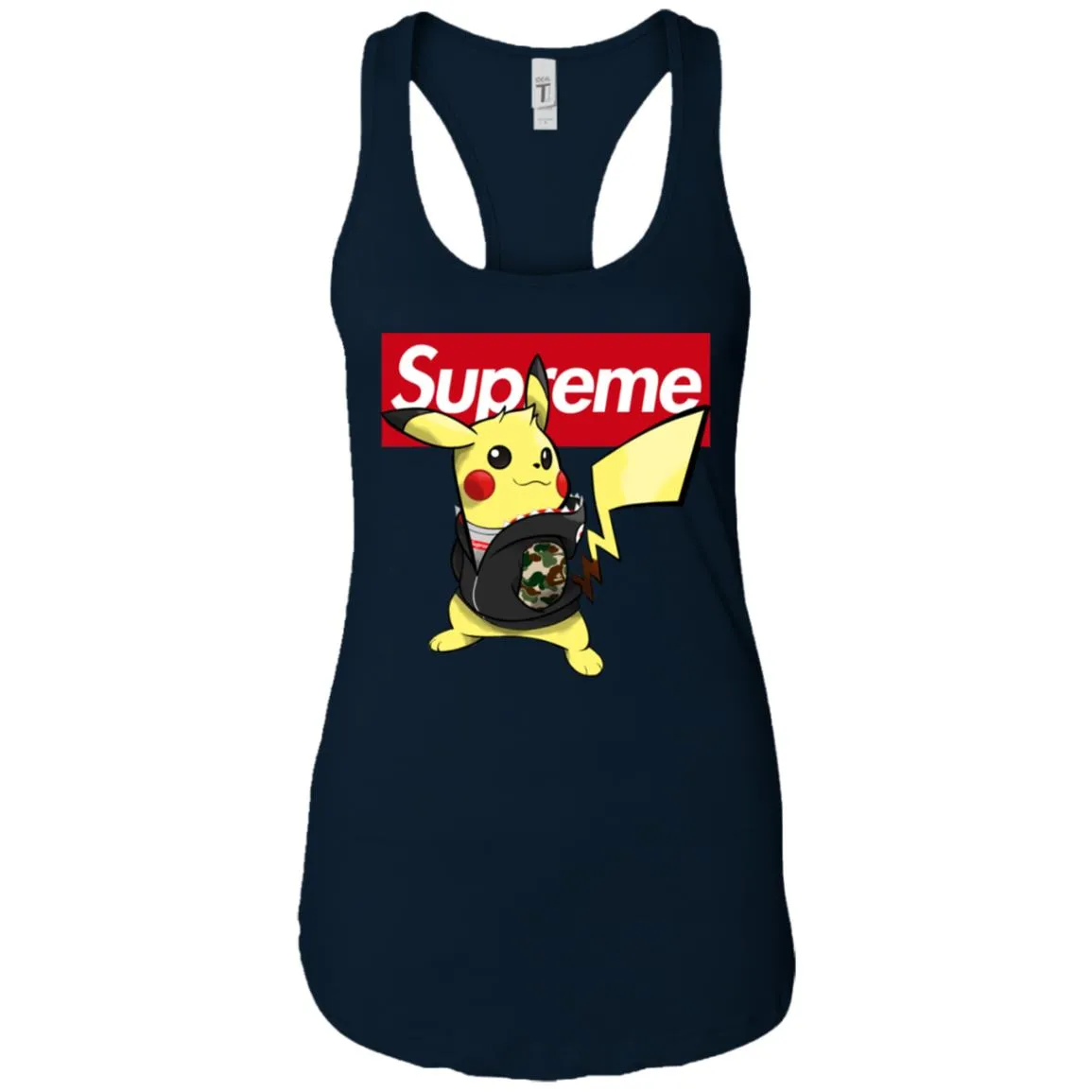 Supreme Pikachu T-shirt Women Tank Top