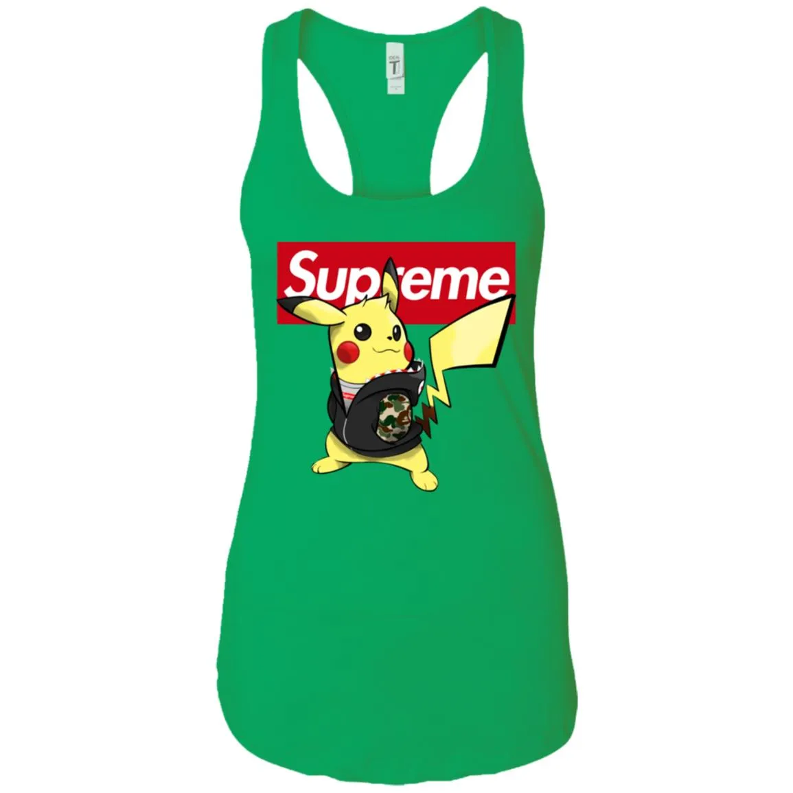 Supreme Pikachu T-shirt Women Tank Top