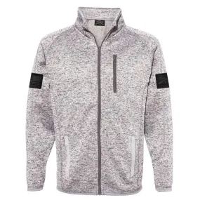 Sweater Jacket - Heather Grey