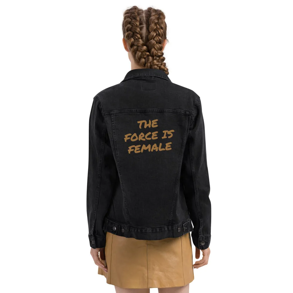 The Force Is Female Denim Jacket