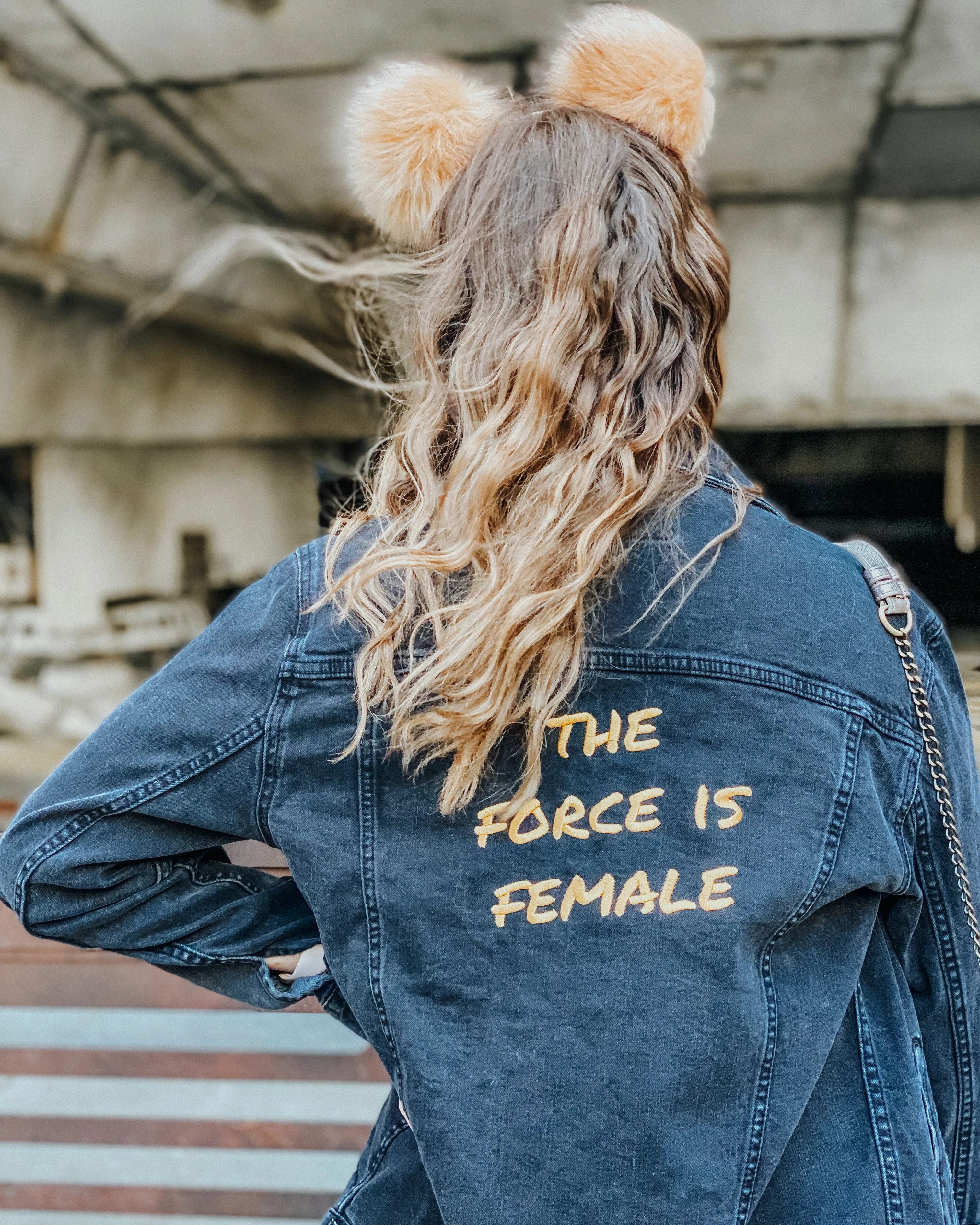 The Force Is Female Denim Jacket