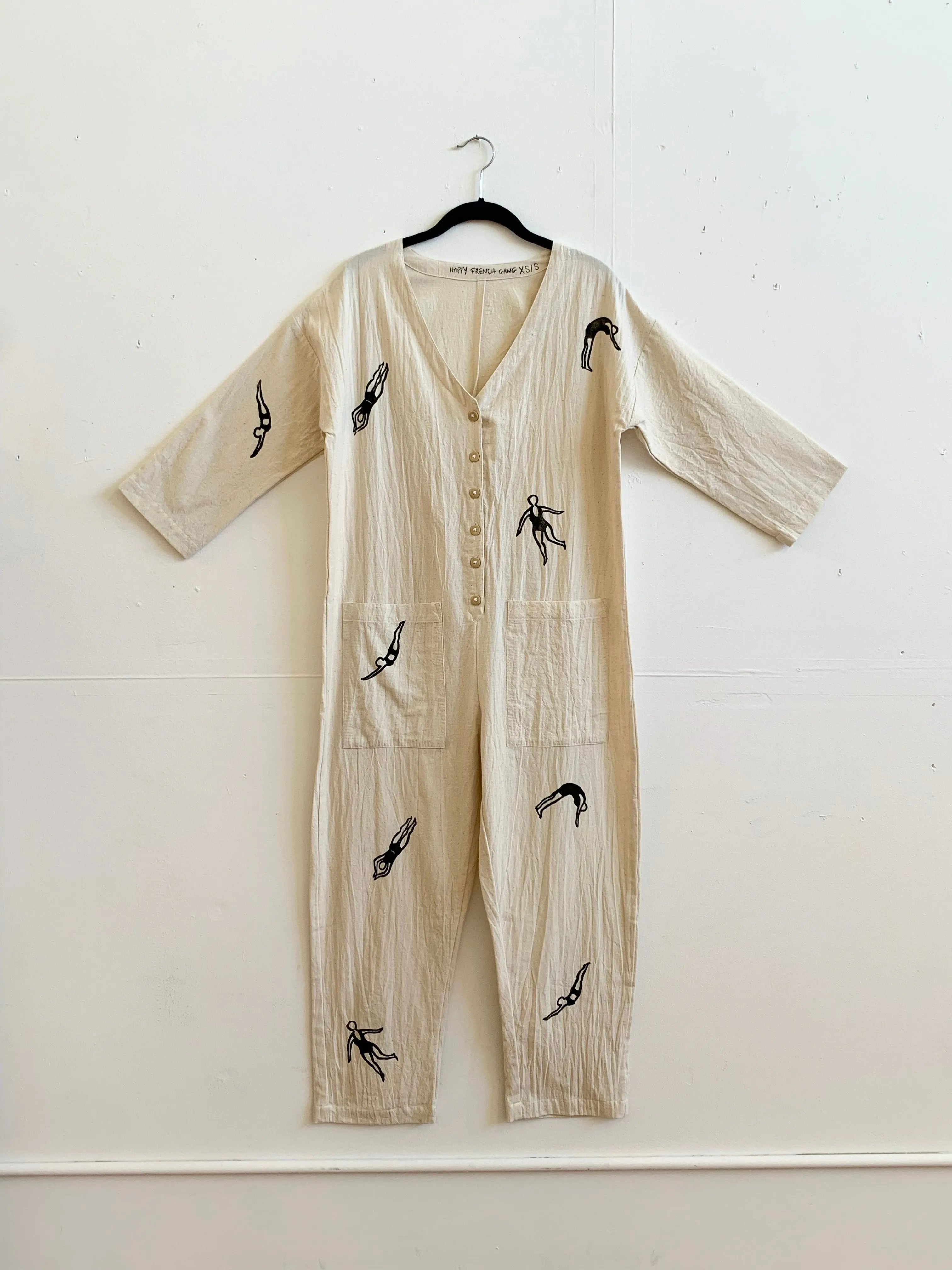 The Swimmers Jumpsuit (XS-L) White or Cream