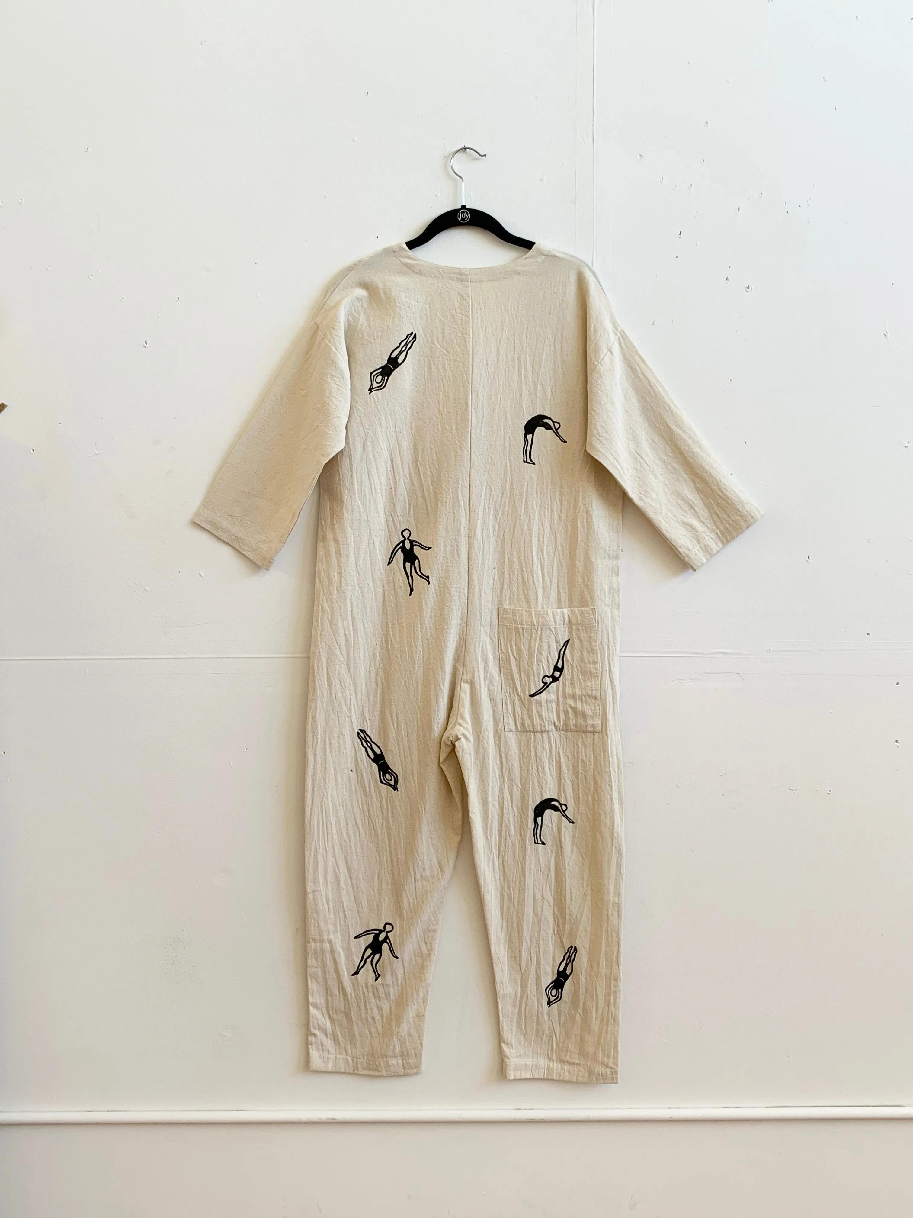 The Swimmers Jumpsuit (XS-L) White or Cream