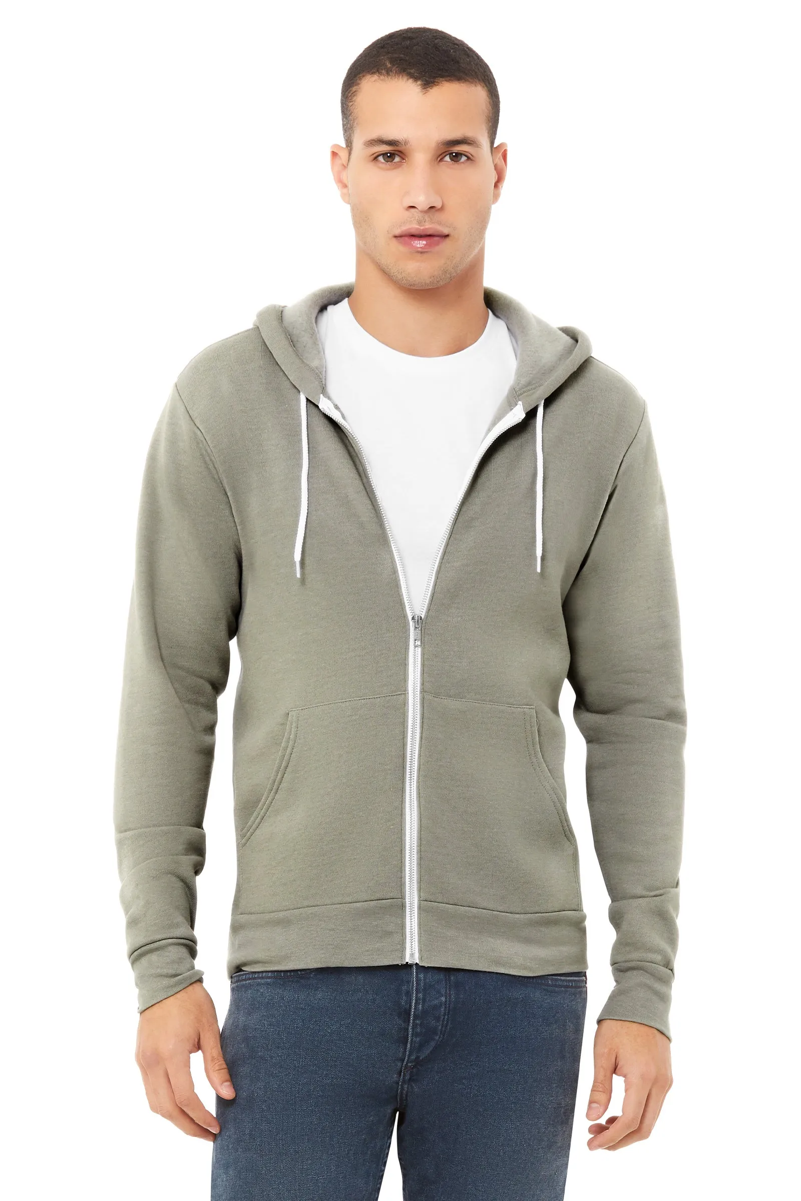 The Walk On Sponge Fleece Full Zip Hoodie Adult