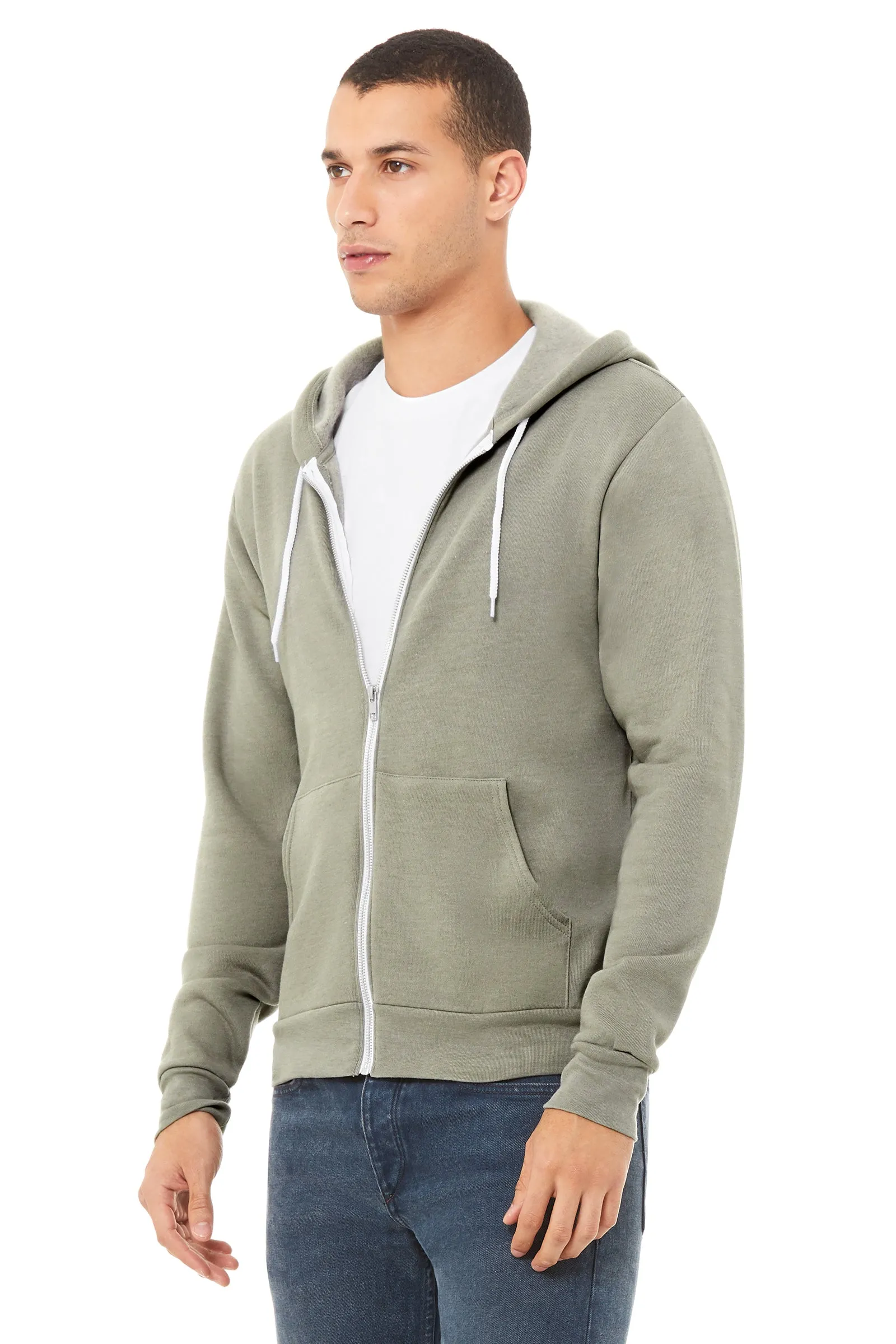 The Walk On Sponge Fleece Full Zip Hoodie Adult