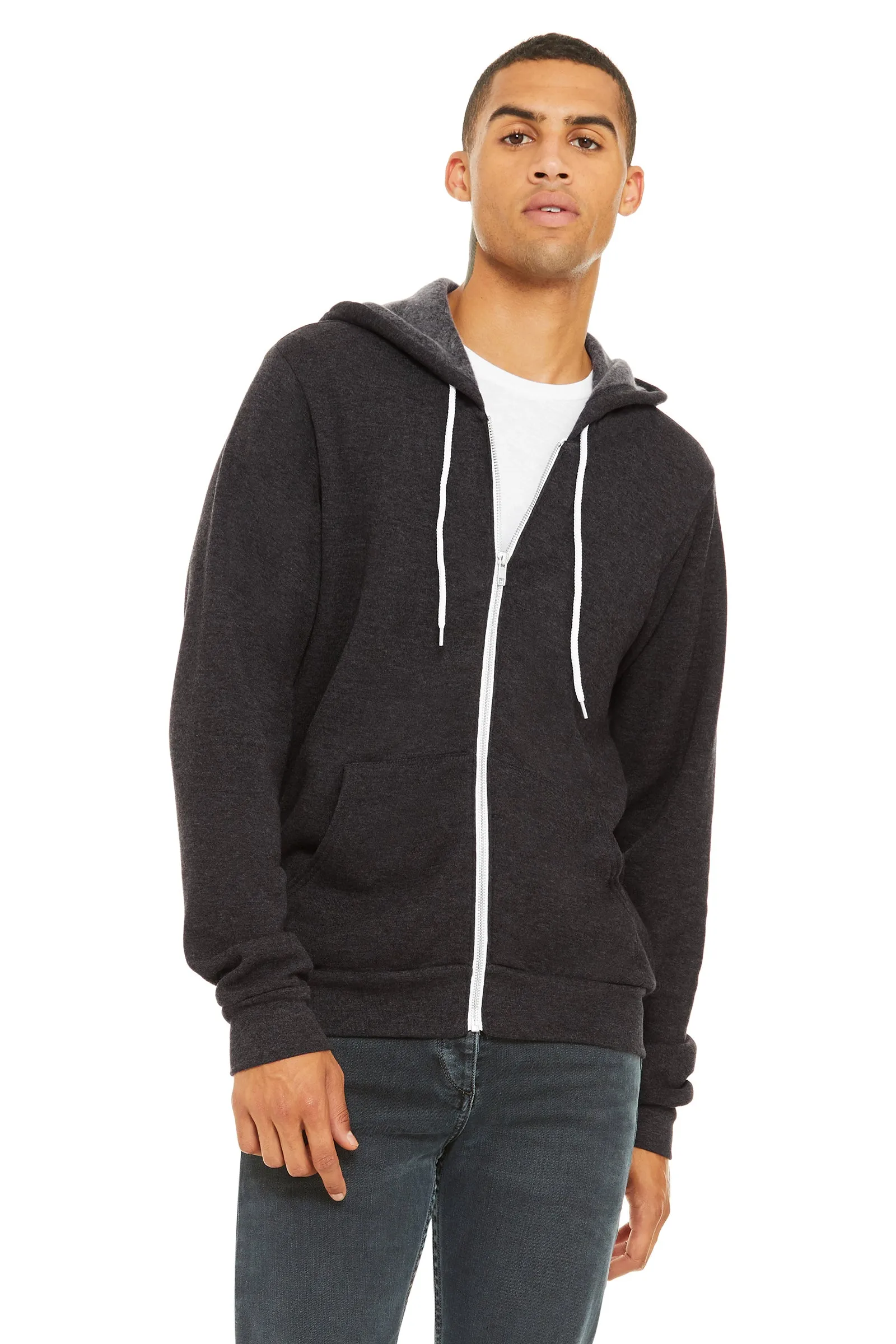 The Walk On Sponge Fleece Full Zip Hoodie Adult