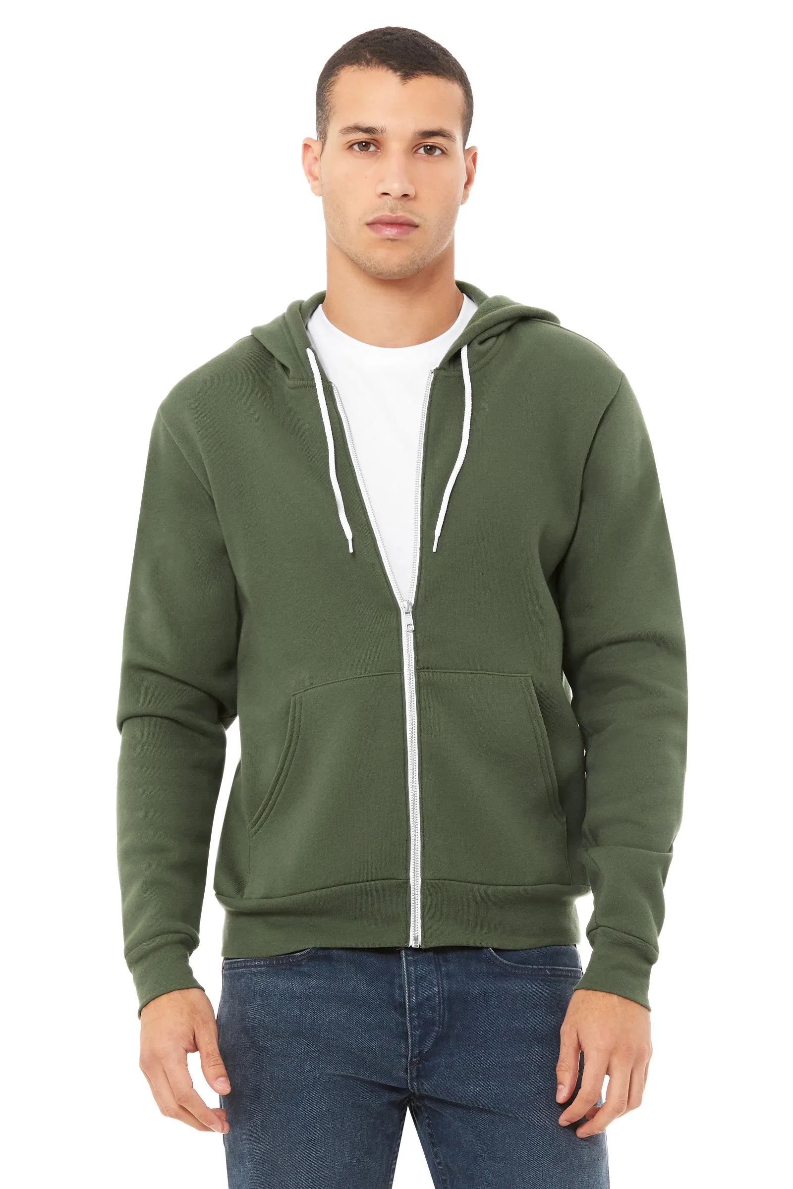 The Walk On Sponge Fleece Full Zip Hoodie Adult