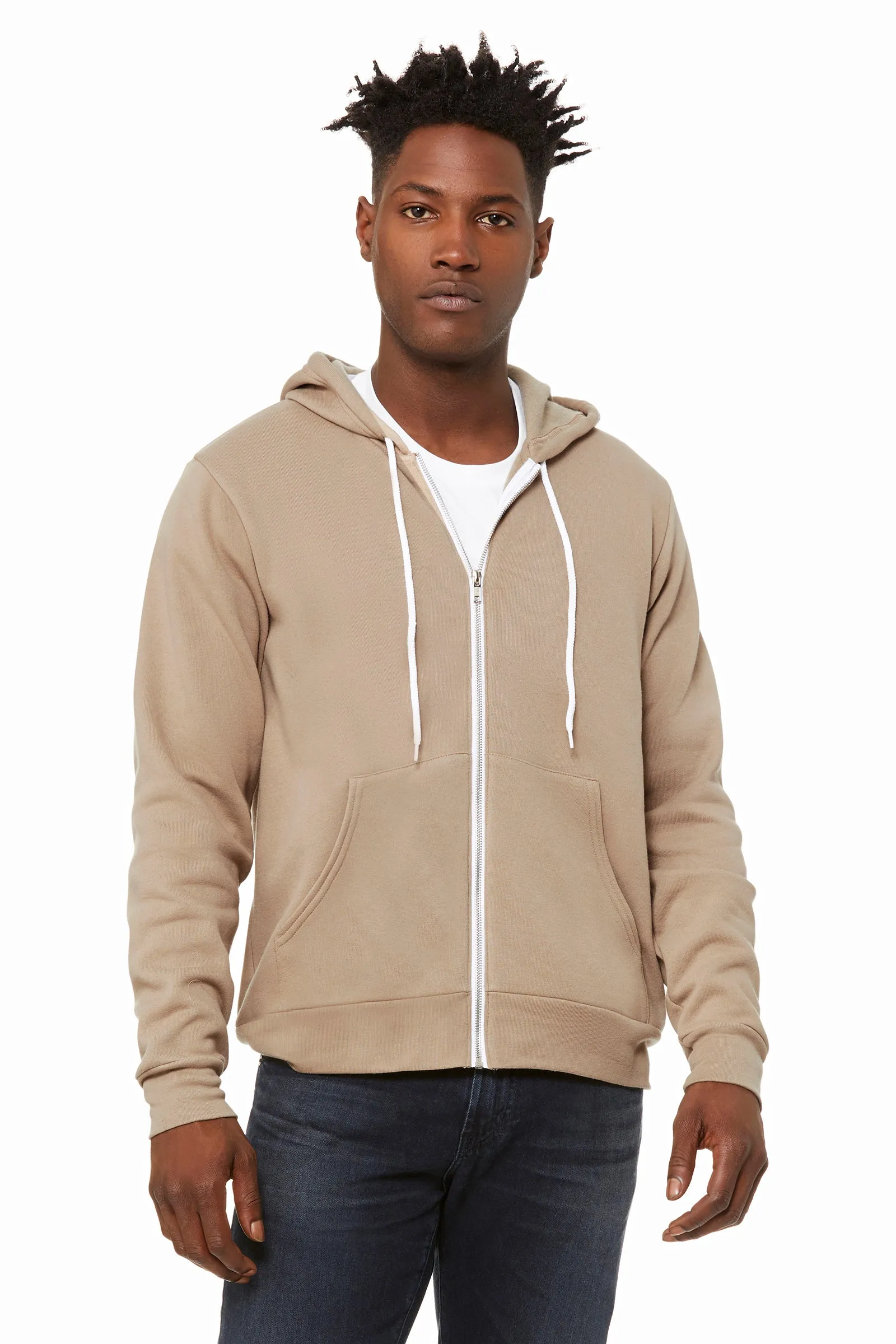 The Walk On Sponge Fleece Full Zip Hoodie Adult