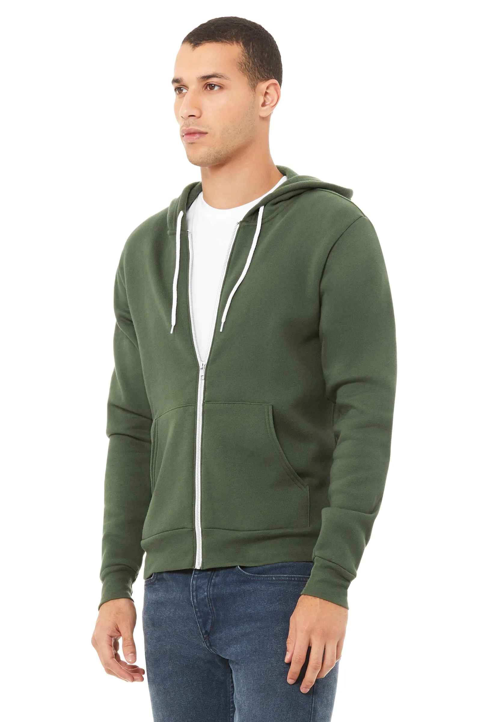 The Walk On Sponge Fleece Full Zip Hoodie Adult