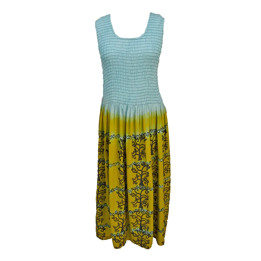 Tie Dye Maxi Dress UK  One Size 14-24 TD4