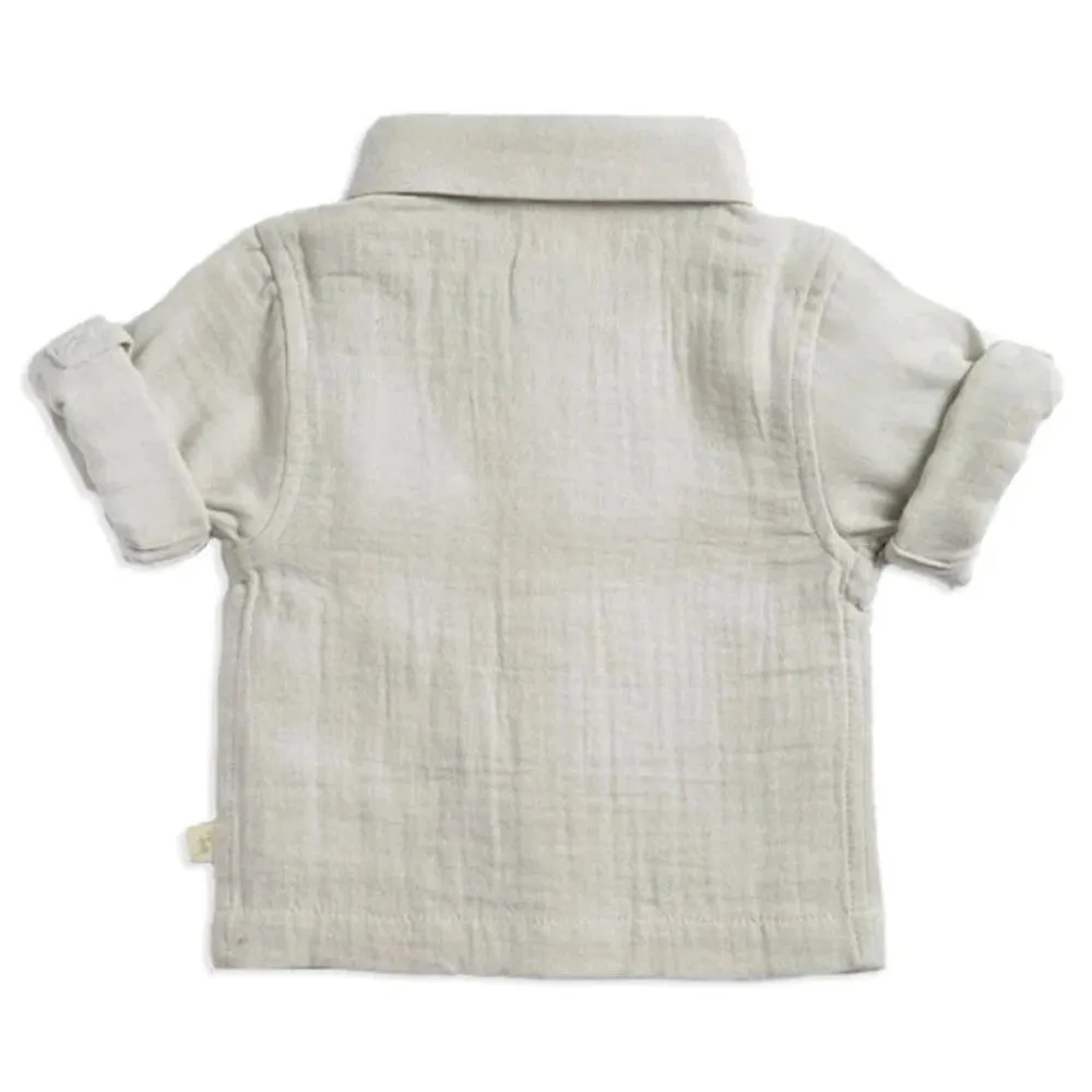 Tiny Twig Vapour Crinkle Cambric Shirt