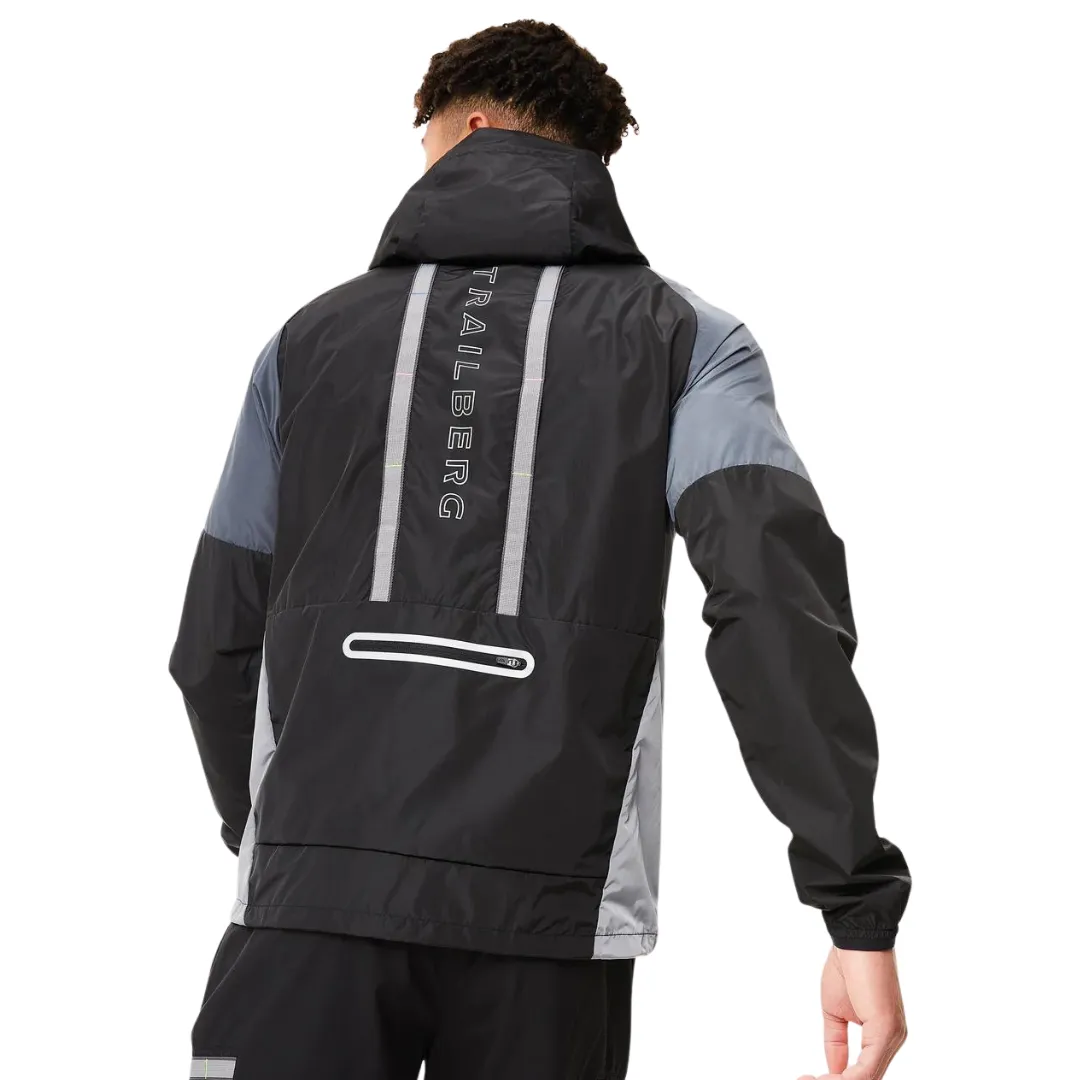 Trailberg Triathlon 3.0 Windbreaker Jacket - Black / Grey