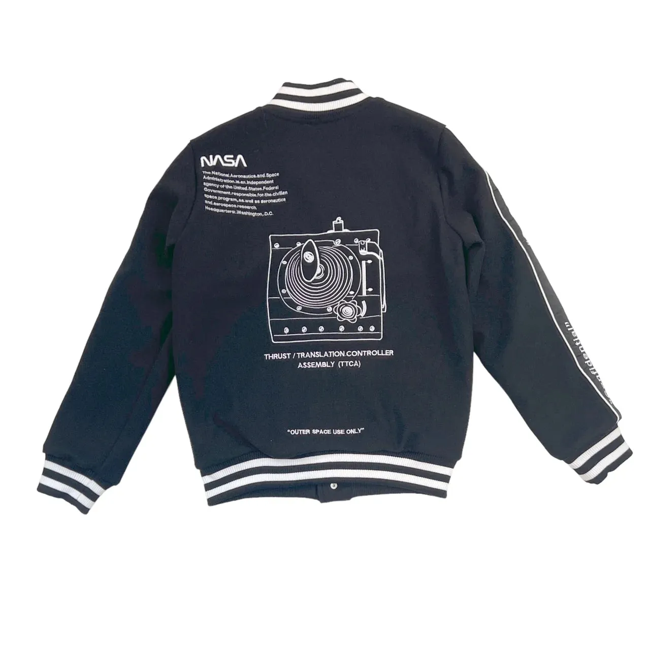 UNDRTD - Fleece Varsity Jacket - Confidential