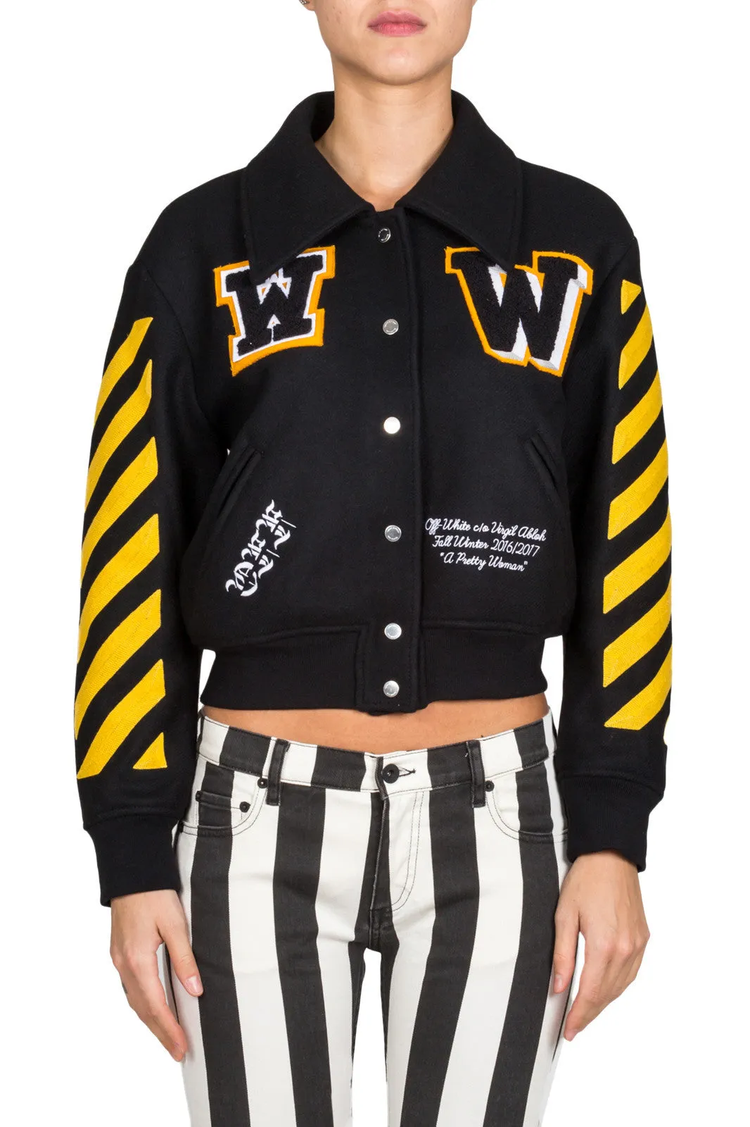 Varsity Jacket With Patch