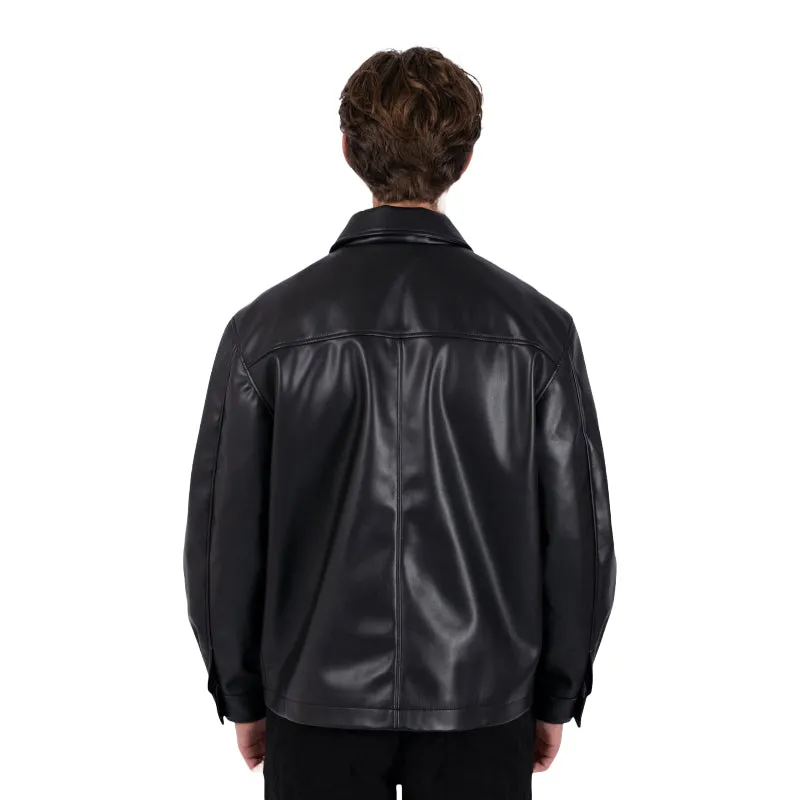 Vegan Leather Jacket