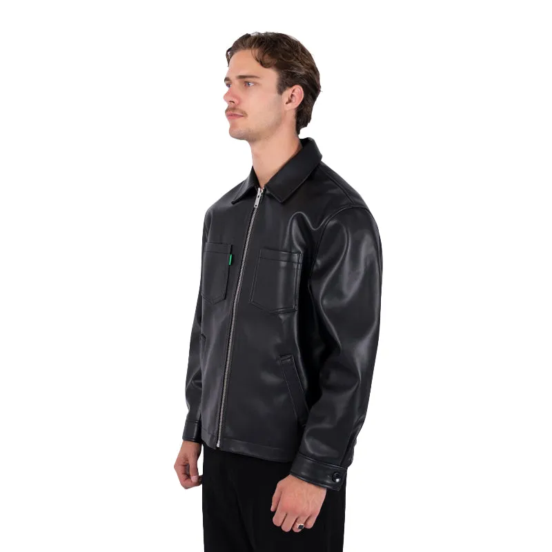 Vegan Leather Jacket