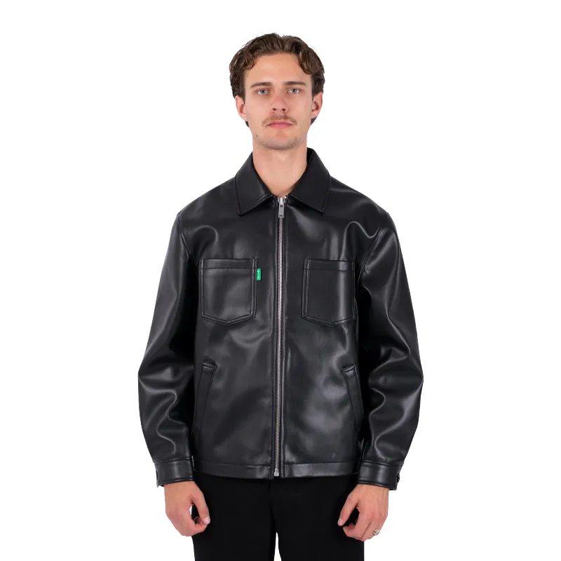 Vegan Leather Jacket