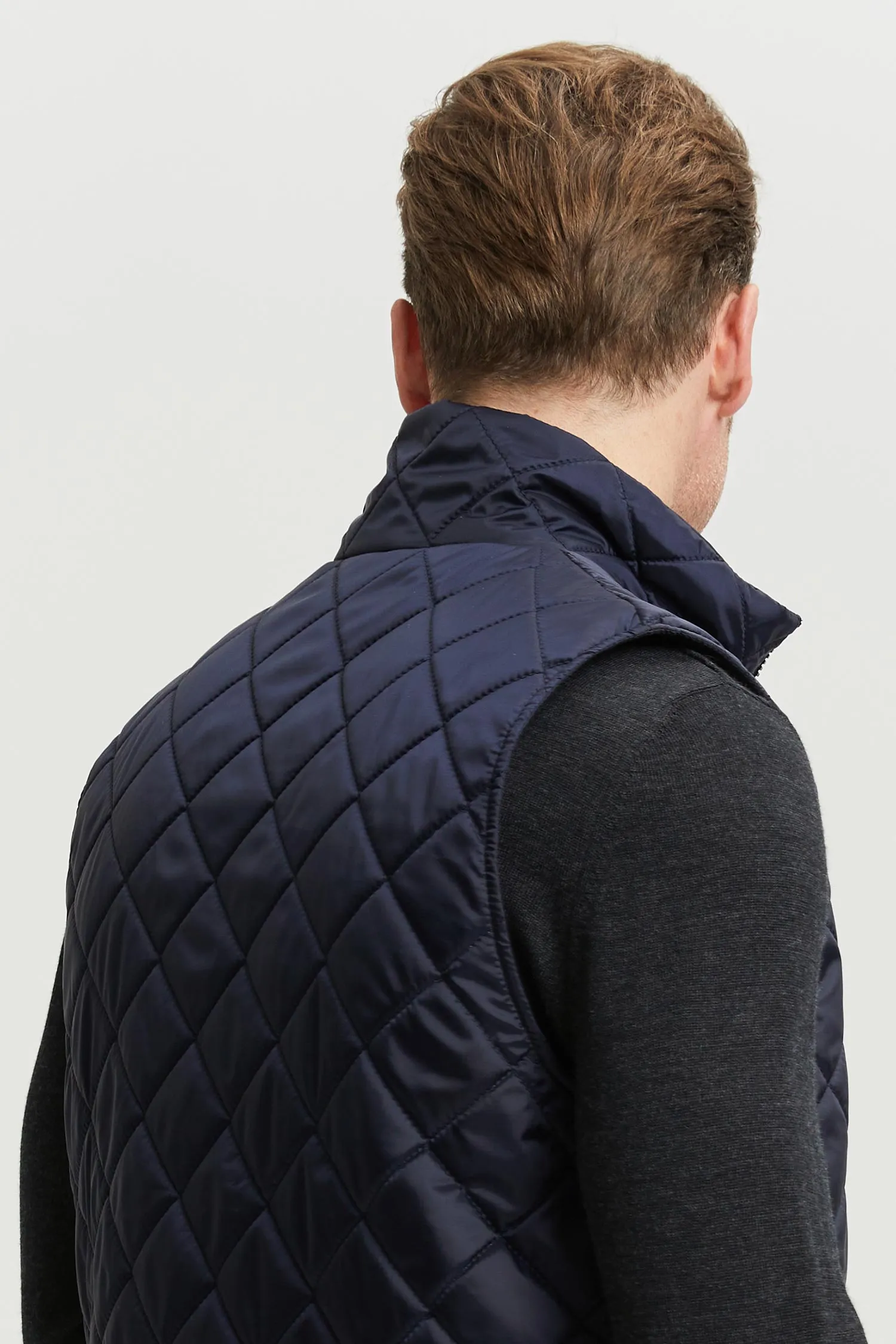 Veikko Water & Wind Repellent Quilted Vest Blue