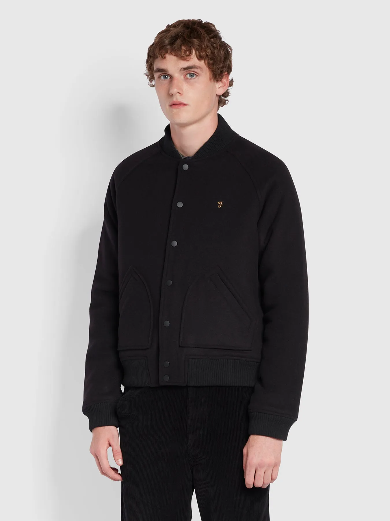 Verlaine Bomber Jacket In Black