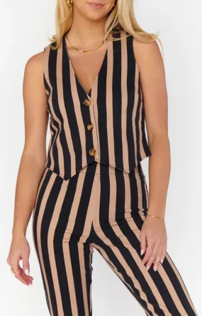 Vicky Striped Vest