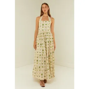 Willow Dress | Tropical Palms