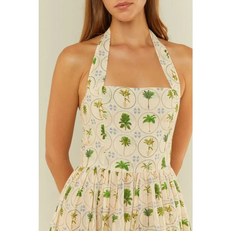 Willow Dress | Tropical Palms