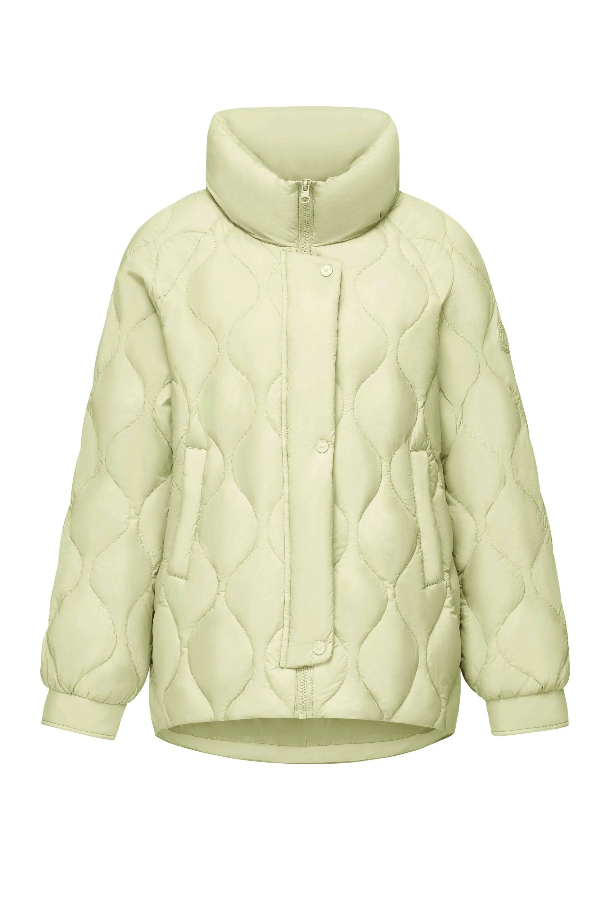 Women's Contrast Piping Weightless Down Jacket