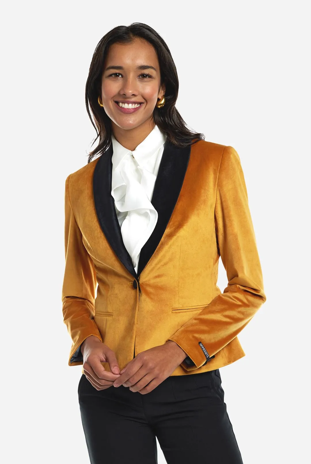 Womens Dinner Jacket - Gold