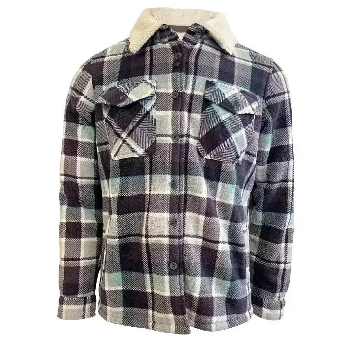 Women's Plaid Flannel Jacket