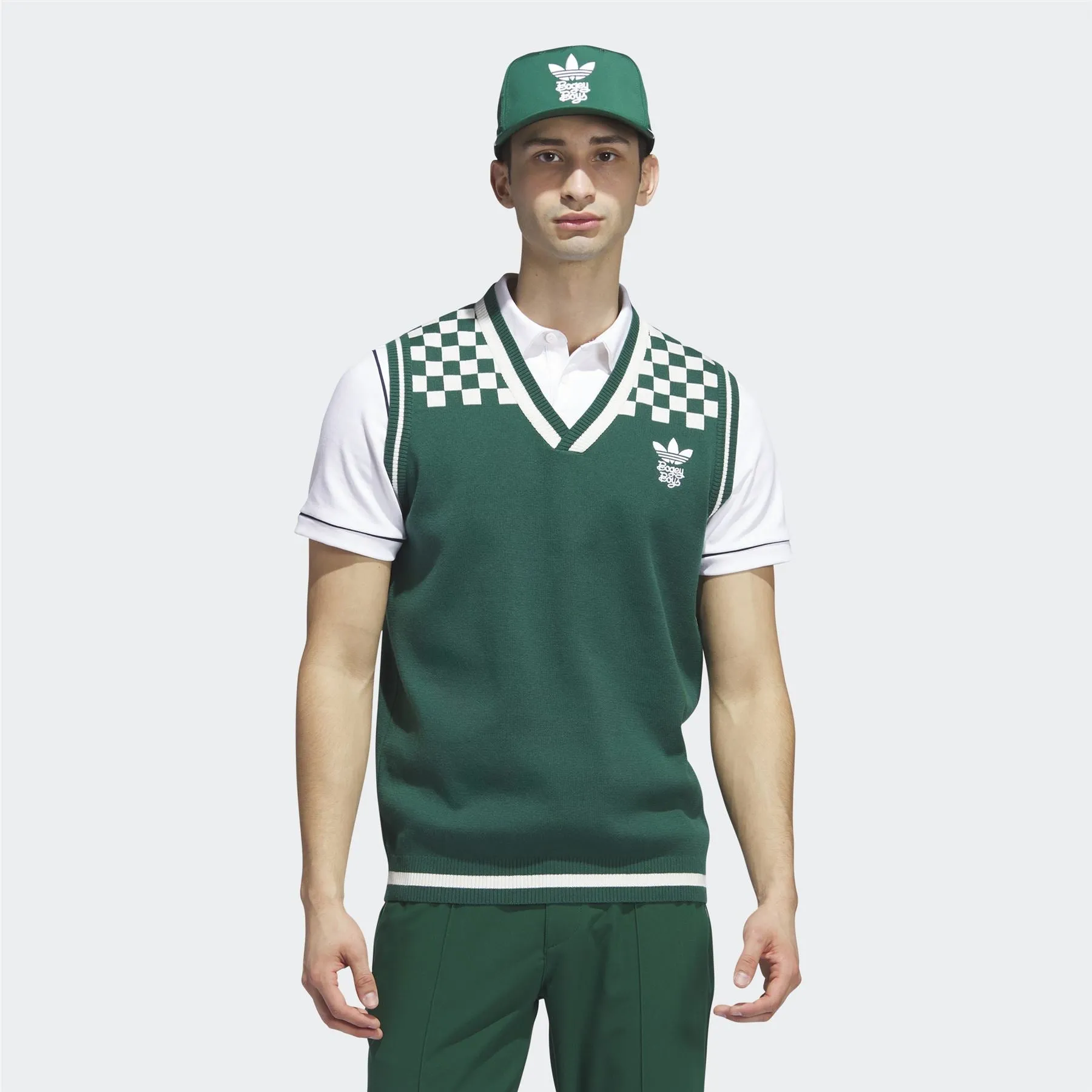 x Bogey Boys Vest Collegiate Green - SU23