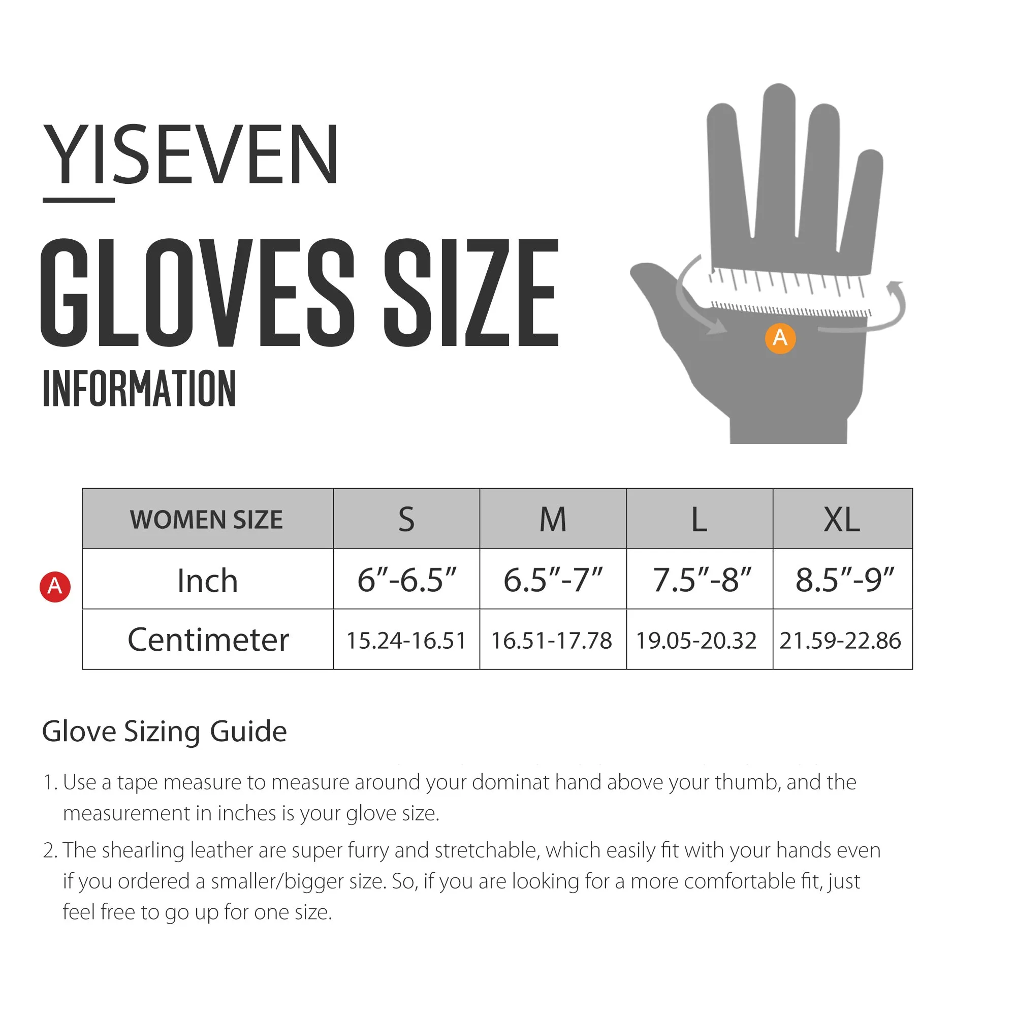 YISEVEN Women's Flip Fingerless Leather Gloves(Mittens)