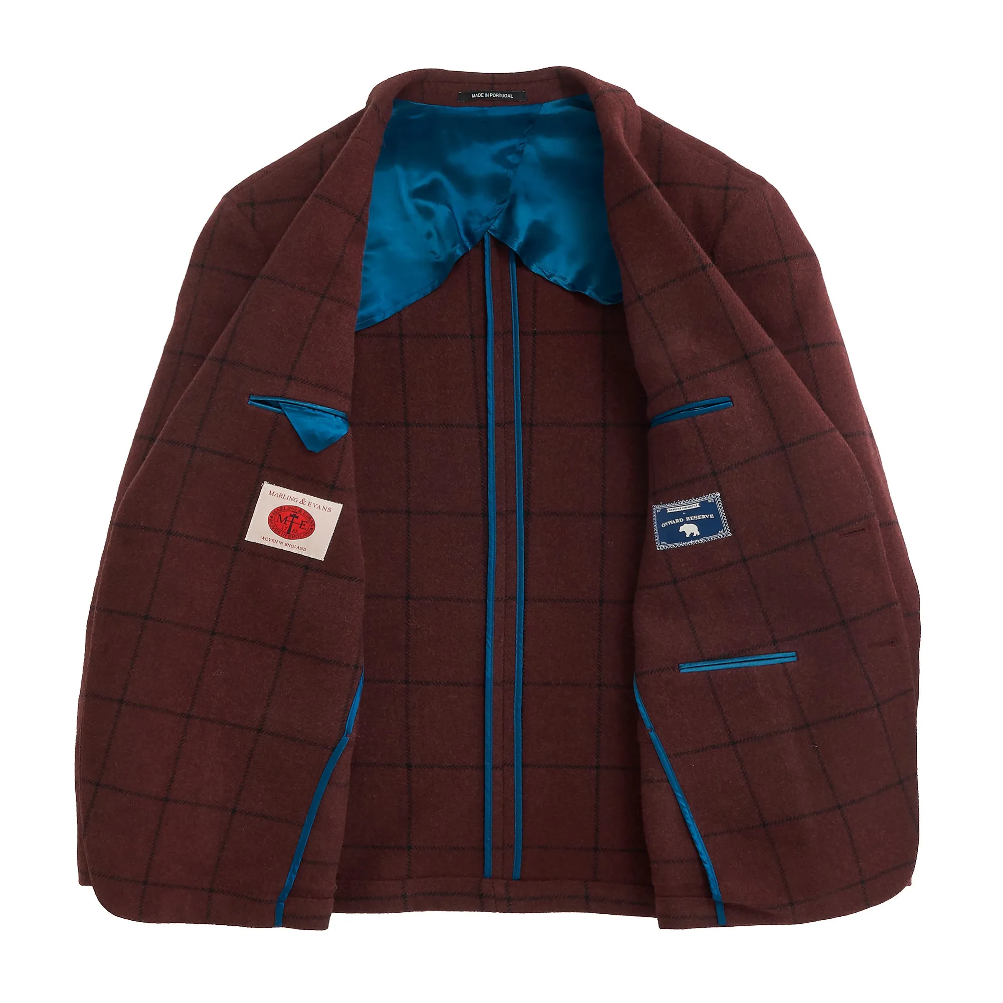 Zinfandel Windowpane Sport Coat